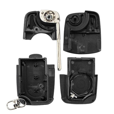 For Audi A2 A3 A4 A6 A8 TT 3 Button Car Key Fob Shell Case